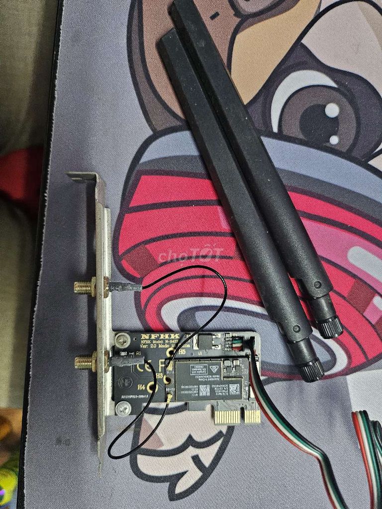 Card wifi realmac BCM94360CS2 cho Hackintosh. Mua bán Linh kiện (RAM, Card...) tại Quận 12 Tp Hồ Chí Minh được đăng bởi Duy hình 1