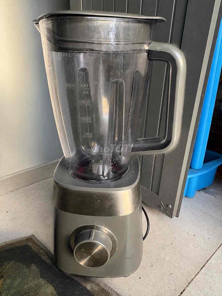 Máy xay sinh tố Philips Xám 1500ml. Mua bán Bếp, lò, đồ điện nhà bếp tại Quận Gò Vấp Tp Hồ Chí Minh được đăng bởi Trà Mi hình 1