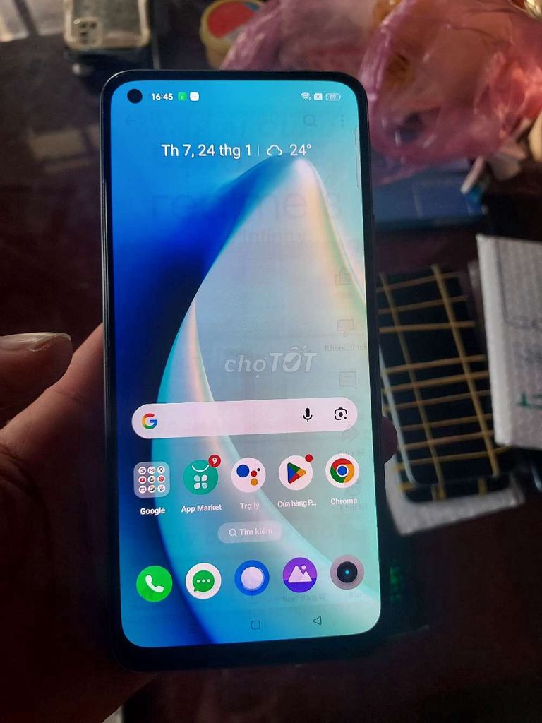 Realme 8 8GB/128GB Đen. Mua bán Điện thoại tại Huyện Mỏ Cày Bắc Bến Tre được đăng bởi Nguyễn hoàng thiện  hình 1