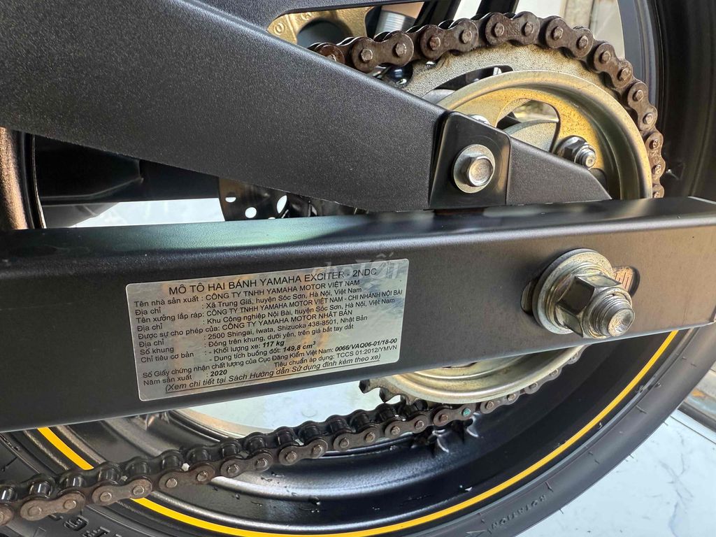 Yamaha Exciter 150 2020 синий 6000 км