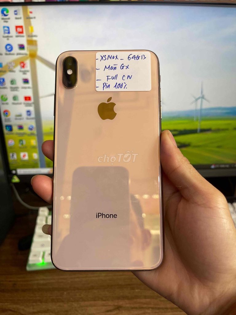 XS Max 64GB Vàng Gold, Full chức năng đẹp 99%. Mua bán Điện thoại tại Quận Lê Chân Hải Phòng được đăng bởi Huy Tưởng Mobile hình 1