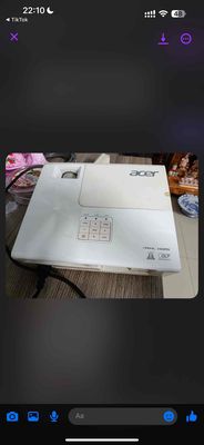 Máy chiếu Acer màu trắng. Mua bán Đồ dùng văn phòng tại Thành phố Buôn Ma Thuột Đắk Lắk được đăng bởi Quyền Bá