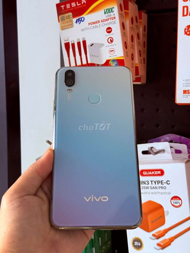 Vivo Y11 32GB Xanh tím. Mua bán Điện thoại tại Thành phố Sóc Trăng Sóc Trăng được đăng bởi điện thoại giá sỉ 501lê Hồng Phong  hình 1