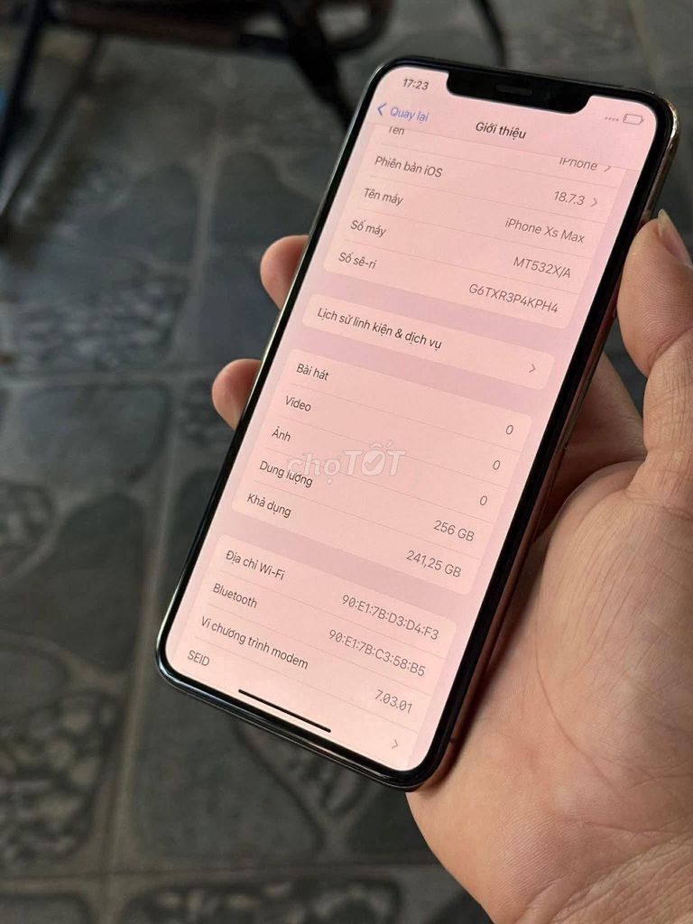 Apple iPhone XS Max 256GB Vàng kèm sạc ốp. Mua bán Điện thoại tại Quận 1 Tp Hồ Chí Minh được đăng bởi Hội Đồ Điện Tử hình 1