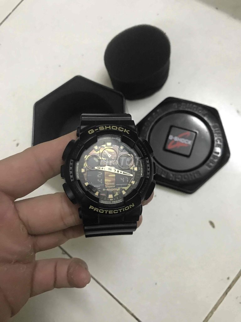 đồng hồ casio gshock ga 100 cf new full box