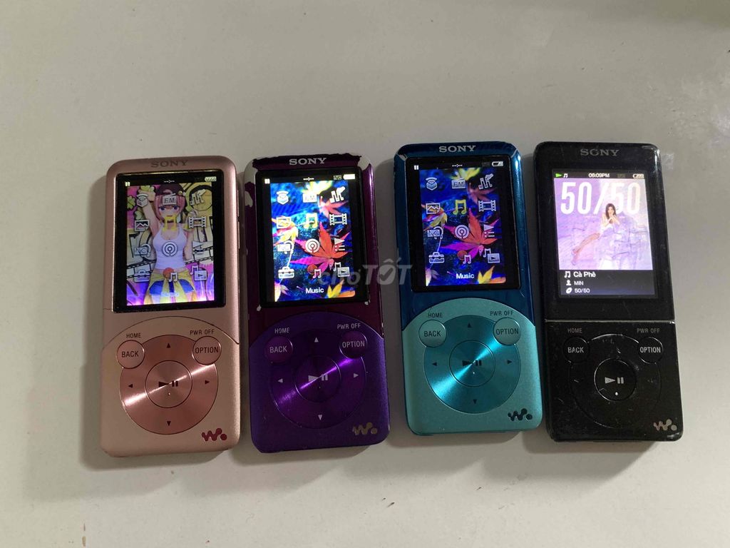 Máy nghe nhạc sony walkman sài tốt