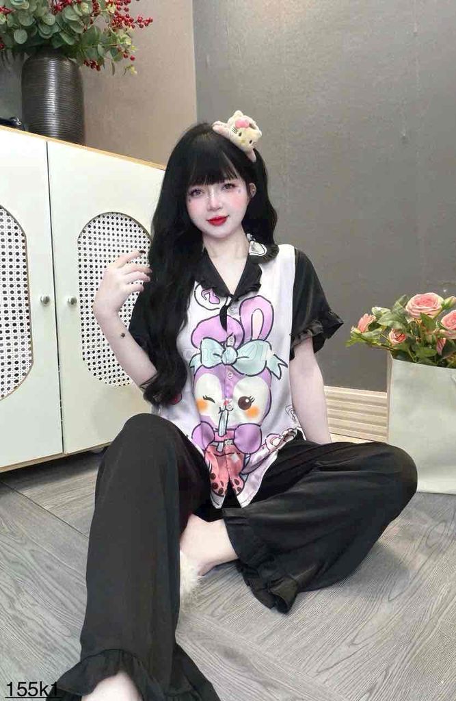 Đồ mặc nhà, pijama tay ngắn!!. Mua bán Quần áo tại Quận Tân Bình Tp Hồ Chí Minh được đăng bởi Chau chau hình 1