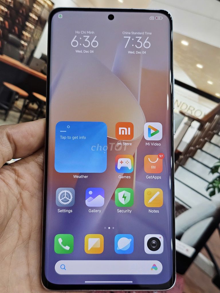 Xiaomi 12S Pro (12-256Gb) Xanh Lưng Da,98%,Nội Địa