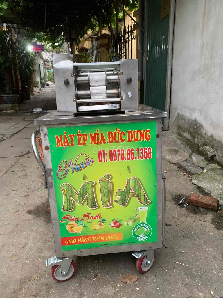 thanh lý máy ép nước mía