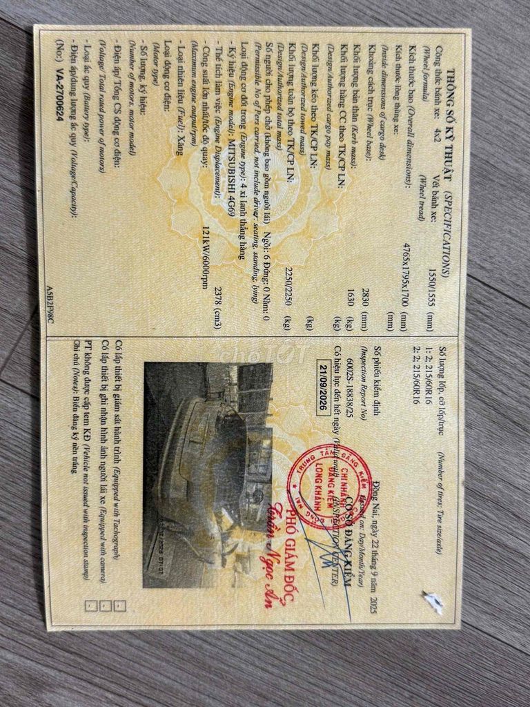 Mitsubishi Grandis 2006 2.4L Bạc. Mua bán Ô tô tại Thành phố Thủ Dầu Một Bình Dương được đăng bởi  Trung Tin Used Car hình 20