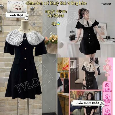 đầm đen cổ bèo xếp ly trắng thuỷ thủ. Mua bán Quần áo tại Quận Bình Tân Tp Hồ Chí Minh được đăng bởi TYLO SHOP