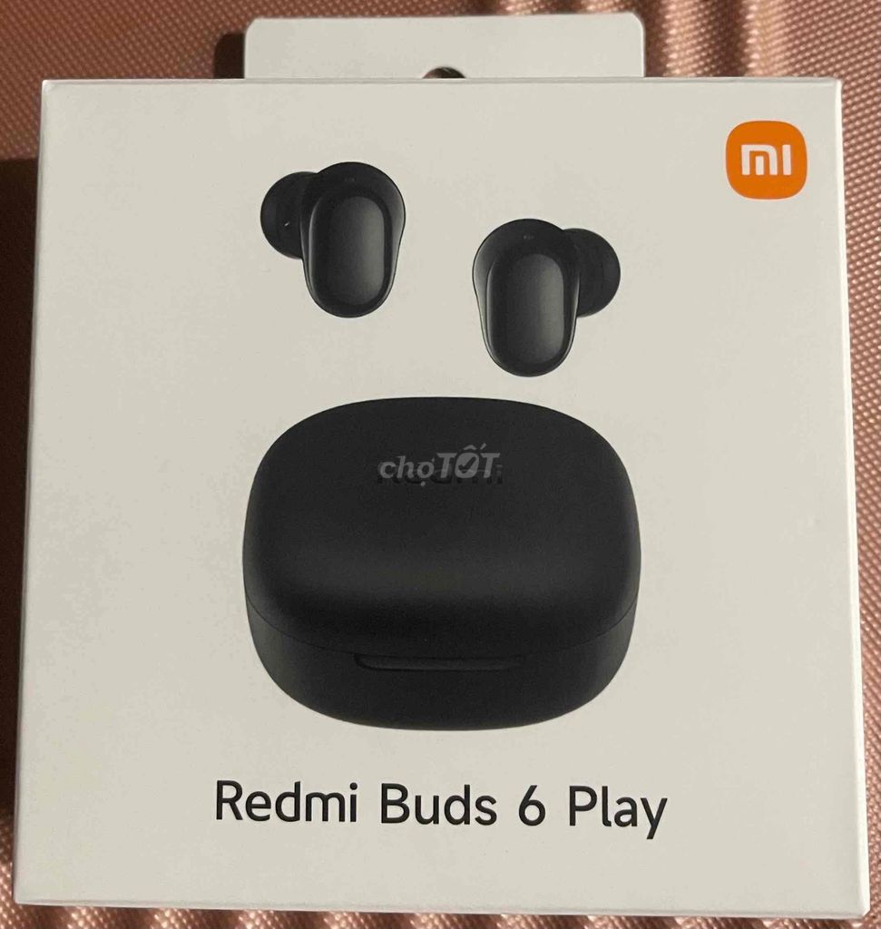 Tai nghe Xiaomi Redmi Buds 6 Play Đen. Mua bán Tivi, Âm thanh tại Quận Hải Châu Đà Nẵng được đăng bởi Bùi Văn Phong hình 1