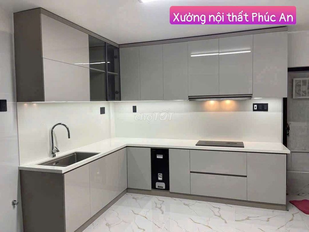 TỦ BẾP CAO CẤP GIÁ XƯỞNG HCM. Mua bán Tủ, kệ gia đình tại Quận 12 Tp Hồ Chí Minh được đăng bởi Nội Thất Phúc Trường An hình 1