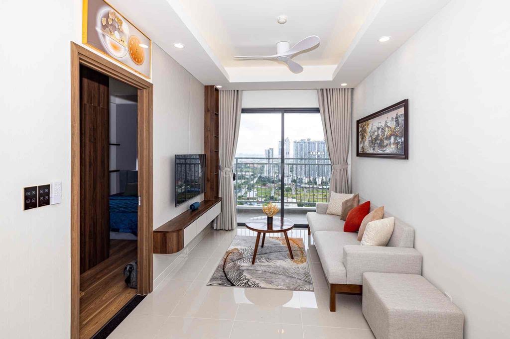 Q7 Riverside loại căn 2PN, sang trọng,8tr ntcb, 9tr full nội thất