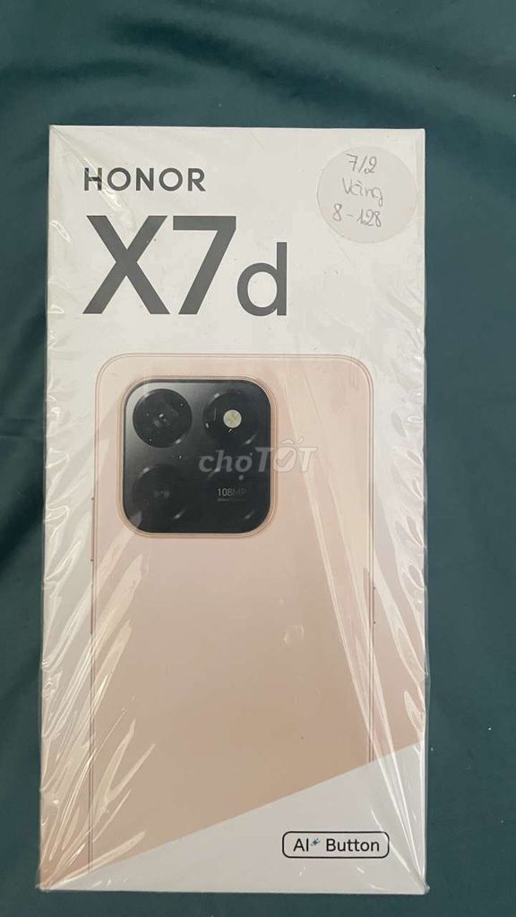 Honor X7D 8GB 128GB Vàng ( còn bảo hành 16 Tháng ). Mua bán Điện thoại tại Thành phố Vũng Tàu Bà Rịa - Vũng Tàu được đăng bởi VÔ DANH hình 1