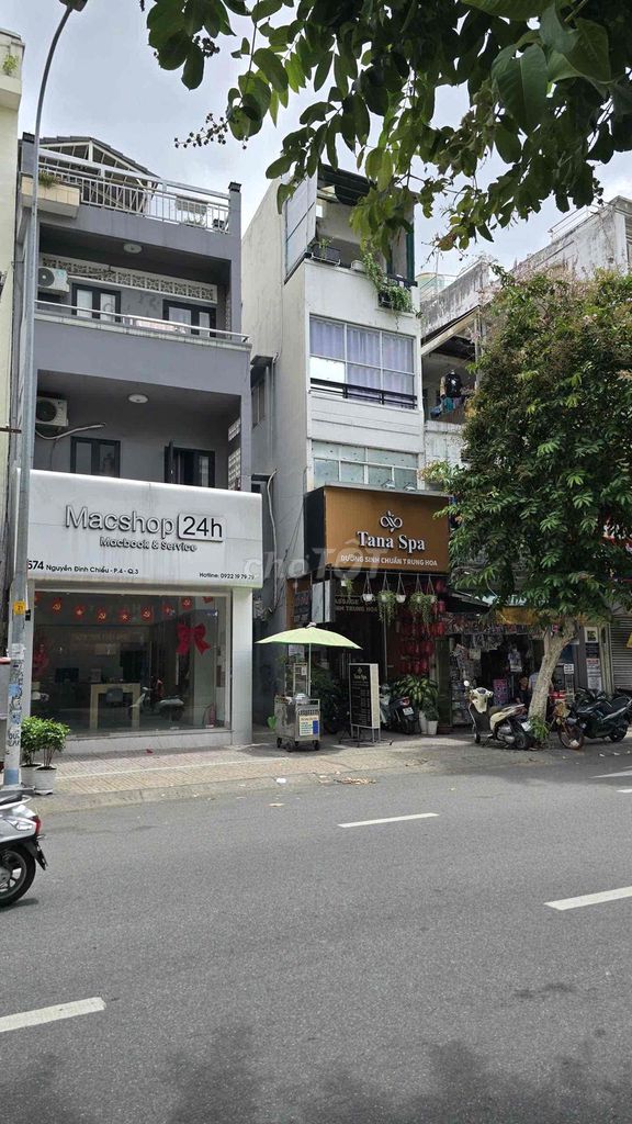 Nhà Mặt Tiền Nguyễn Đình Chiểu.4,5X12m