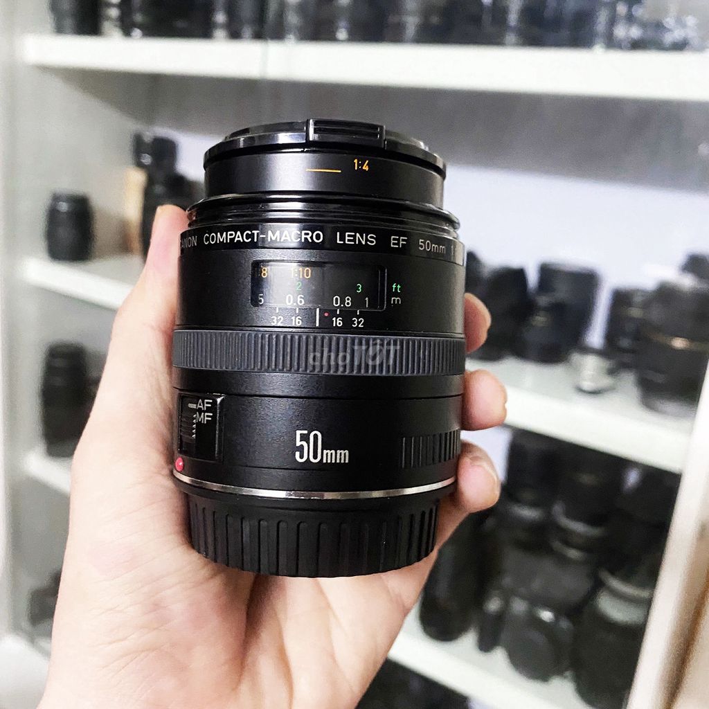 Ống kính macro Canon 50mm F2.5 Đen Đã sử dụng. Mua bán Máy ảnh, Máy quay tại Quận Nam Từ Liêm Hà Nội được đăng bởi SON CAMERA hình 1