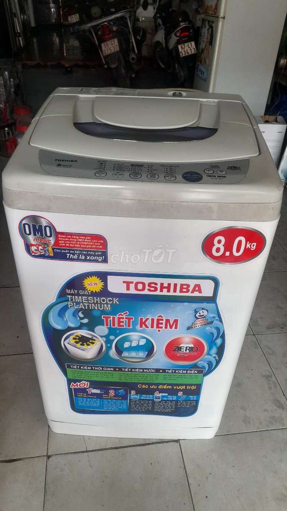 Máy giặt toshiba 8 kg.