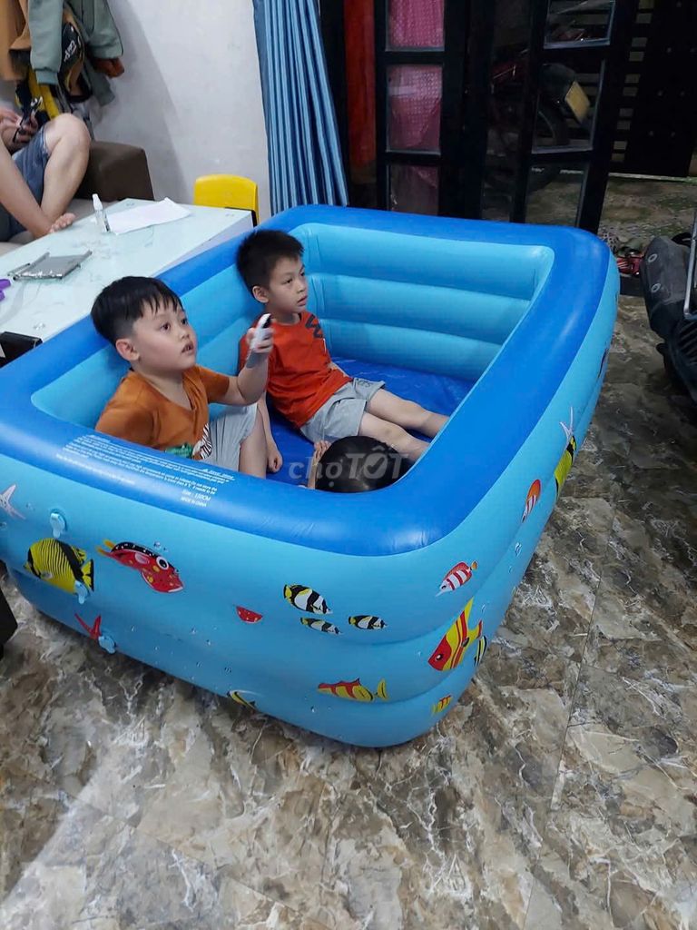 Bể bơi bơm hơi nhựa 1m2 - 3m. Mua bán Sở thích khác tại Quận Liên Chiểu Đà Nẵng được đăng bởi Goldshop mẹ và bé hình 1