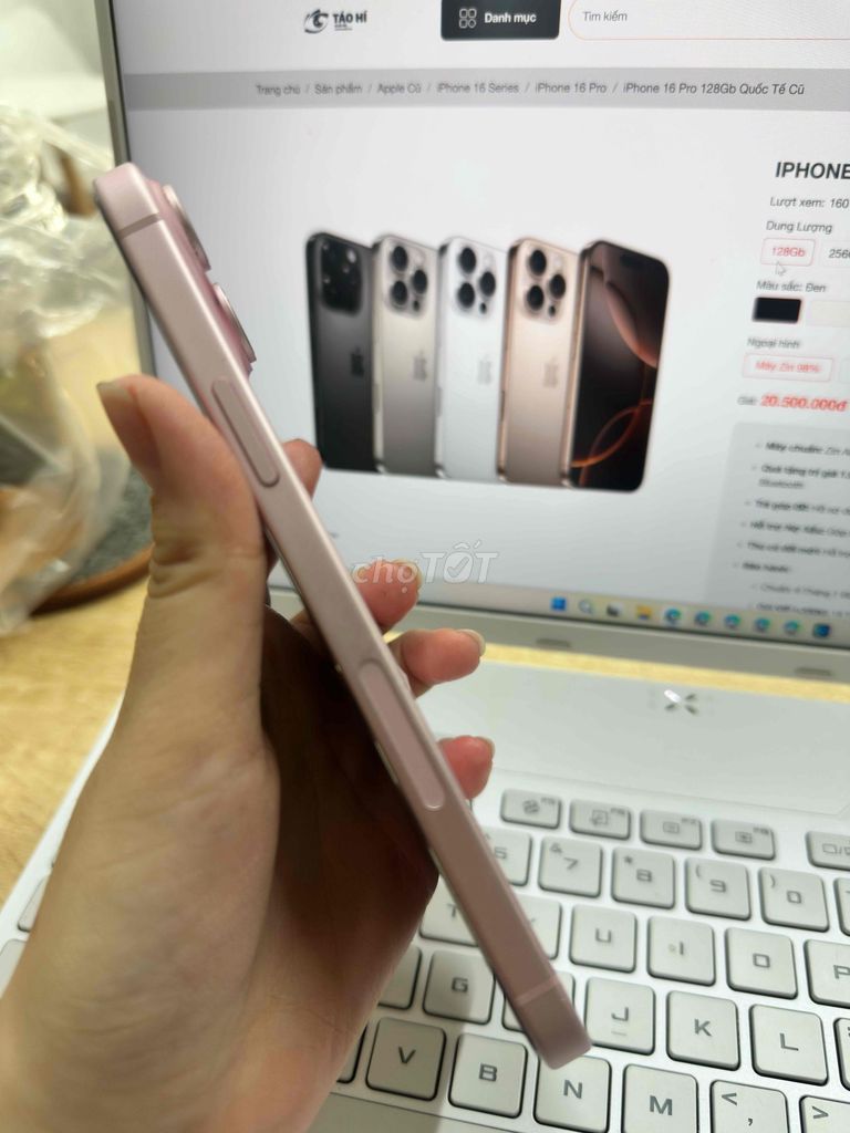 iPhone 15 Plus 128GB Hồng Đã dùng. Mua bán Điện thoại tại Quận 11 Tp Hồ Chí Minh được đăng bởi THI CÔNG TUẤN ANH hình 1