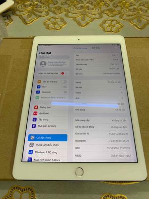 Ipad Air 2 bản 64g wifi có sim 4g pin khoẻ 92%. Mua bán Máy tính bảng tại Quận Cầu Giấy Hà Nội được đăng bởi Hiếu