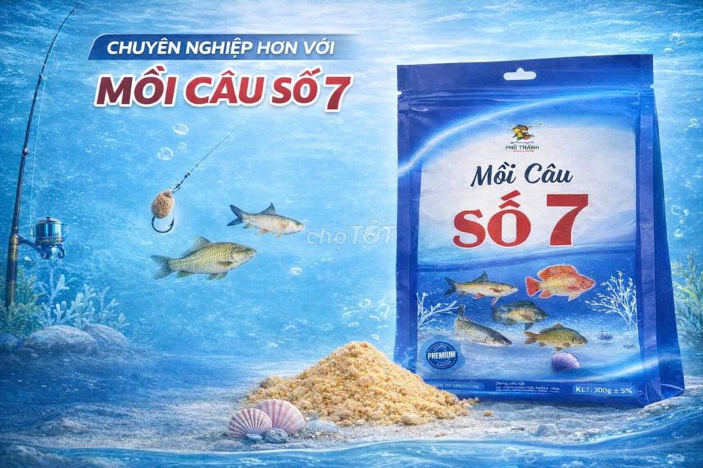 Mồi câu cá Số 7. Mua bán Đồ thể thao, Dã ngoại tại Quận Long Biên Hà Nội được đăng bởi Nhật Nguyễn Minh hình 1