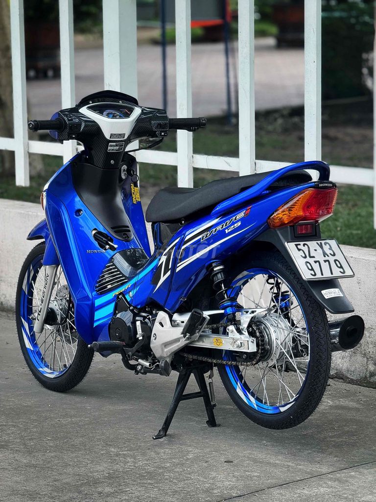 Honda Future Wave 125 синий 62+4 4 клапана Fi Вьетнам