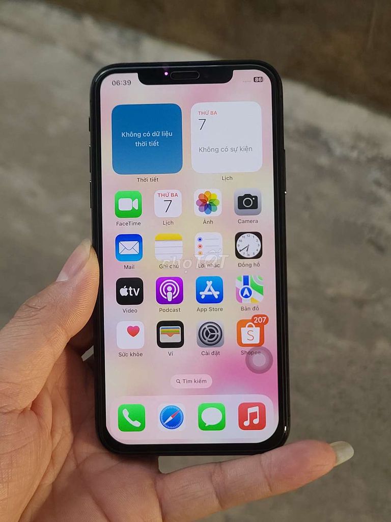 Apple iPhone X 256GB Đen. Mua bán Điện thoại tại Thành phố Thủ Đức Tp Hồ Chí Minh được đăng bởi hoà hình 1