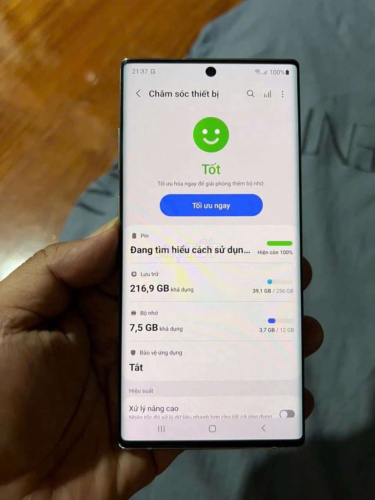 Samsung Galaxy Note 10+ 256GB Đa sắc. Mua bán Điện thoại tại Quận 3 Tp Hồ Chí Minh được đăng bởi luuxuan7979 hình 1
