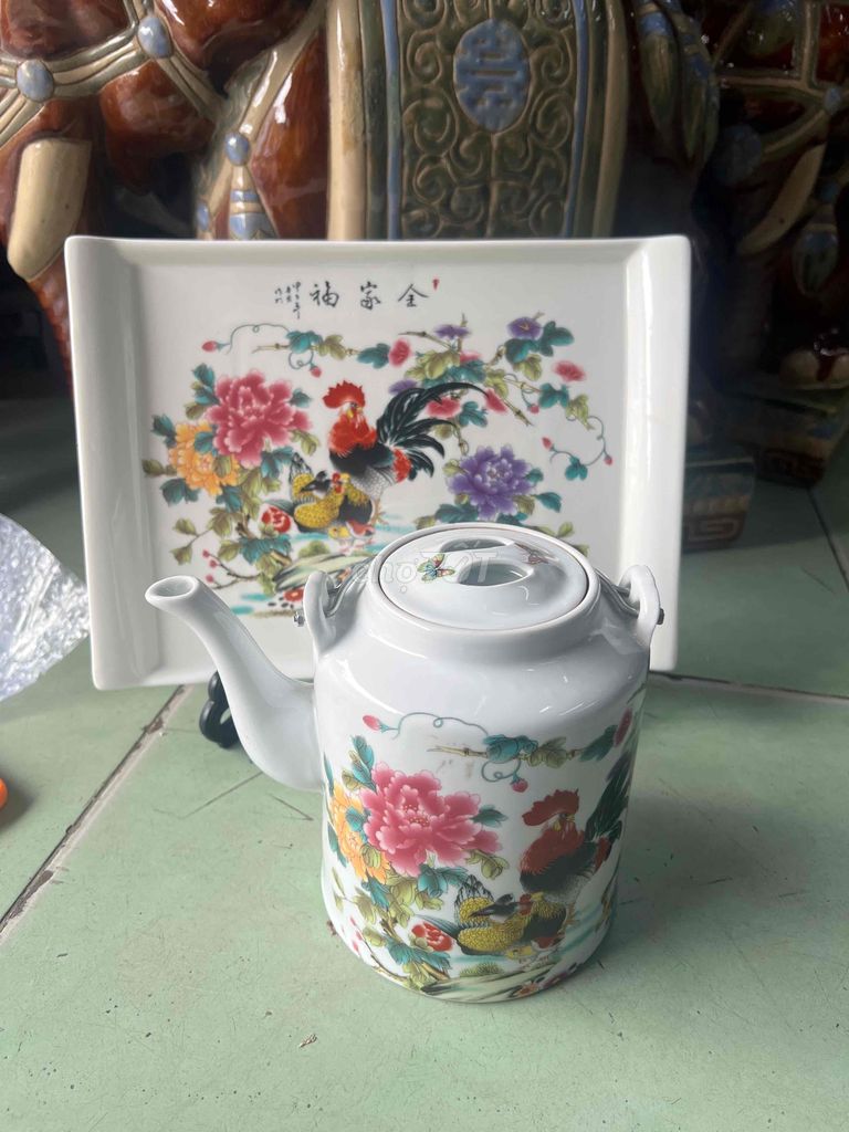 1 khay 1ấm. Mua bán Dụng cụ nhà bếp tại Quận Tân Bình Tp Hồ Chí Minh được đăng bởi Lương Lệ Bảo  hình 1