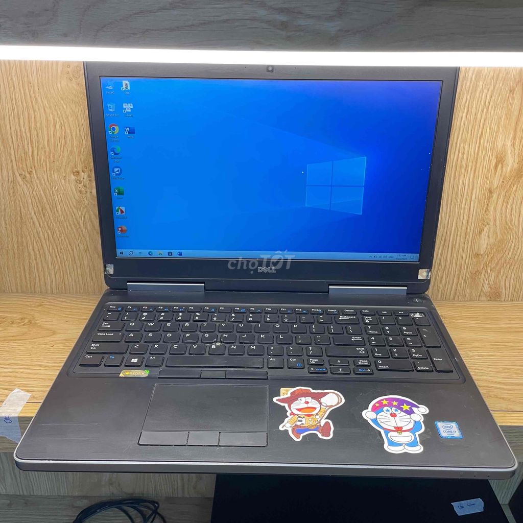 Dell 7510 core i7-6920HQ/Ram 8/ssd 256/M1000