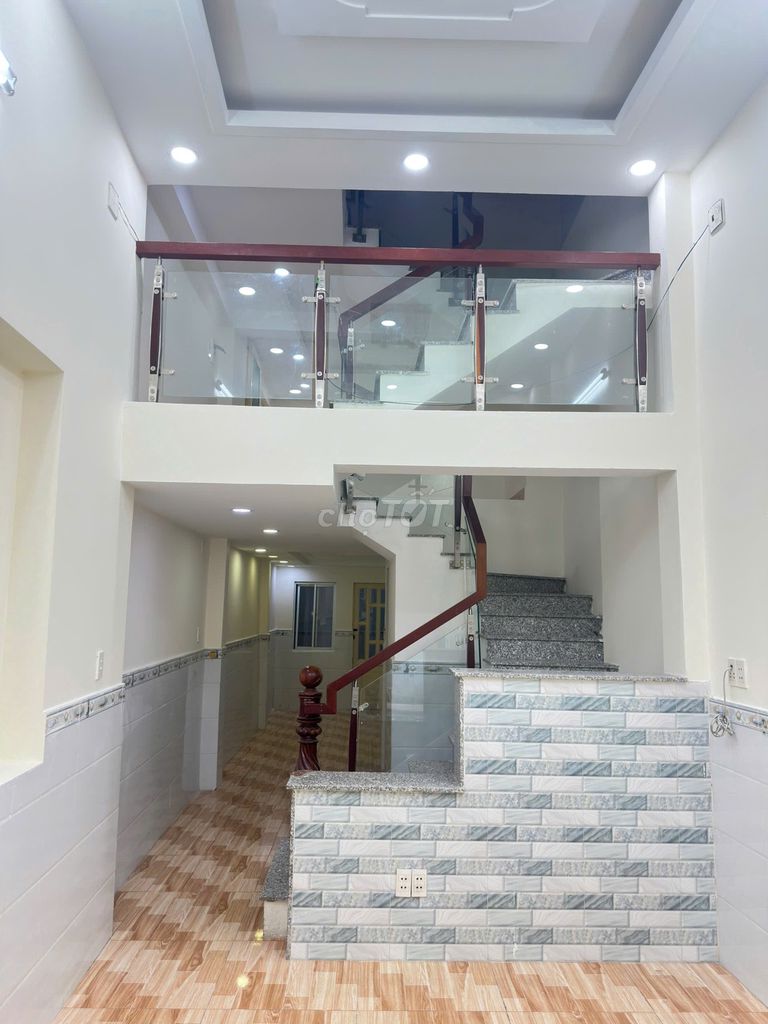 Bán nhà 3 tầng 55m² sổ hồng riêng, Nguyễn Cửu Phú, Bình Tân