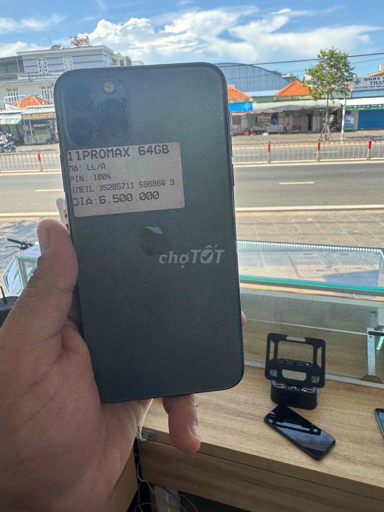 iPhone 11 Pro Max 64GB Xám Đã sử dụng. Mua bán Điện thoại tại Thành phố Bà Rịa Bà Rịa - Vũng Tàu được đăng bởi Ken hình 1