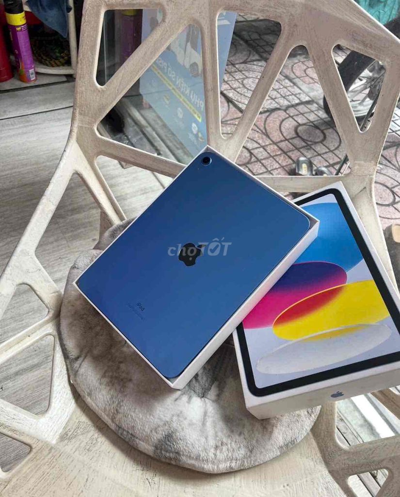 iPad Gen 10 Wifi 256GB Xanh pin 91% zin. Mua bán Máy tính bảng tại Quận 3 Tp Hồ Chí Minh được đăng bởi Nam Á Mobile hình 1