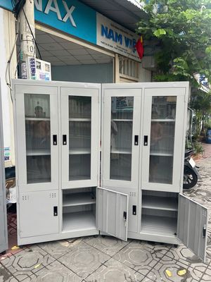 Tủ hồ sơ 2 CÁnh 3 CÁnh KÍnh sắt nHÔm đựng TÀi liệu. Mua bán Đồ dùng văn phòng tại Quận 11 Tp Hồ Chí Minh được đăng bởi Xưởng Nội Thất