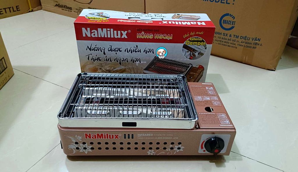 BẾP NƯỚNG GAS MINI NAMILUX