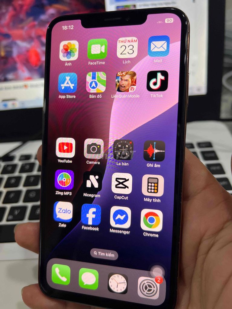 iPhone Xs Max 256GB Vàng. Mua bán Điện thoại tại Huyện Lộc Ninh Bình Phước được đăng bởi duy second hand hình 1