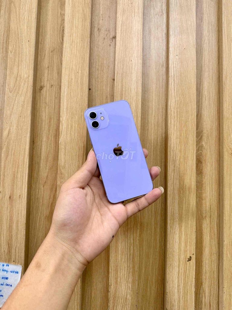Apple iPhone 12 128GB Tím Đã sử dụng. Mua bán Điện thoại tại Quận Đống Đa Hà Nội được đăng bởi Hanoi moibile đức hình 1