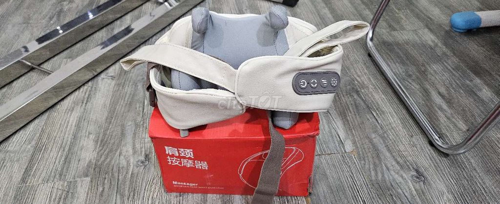 Máy massage cổ vai gáy Trắng kem Mới 99%. Mua bán Nội thất, đồ gia dụng khác tại Quận 3 Tp Hồ Chí Minh được đăng bởi Bich Dung hình 1
