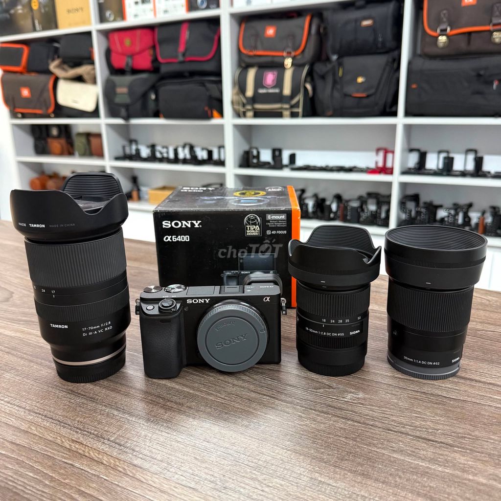 Sony A6400 & 18-50 F2.8 & 17-70 F2.8 & 30 F1.4. Mua bán Máy ảnh, Máy quay tại Quận Thanh Xuân Hà Nội được đăng bởi Máy Ảnh Nguyễn Cường hình 1