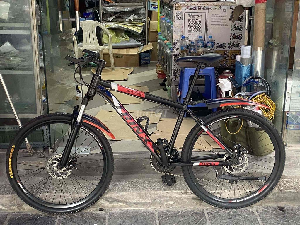 Xe đạp thể thao Trinx khung nhôm đủ phụ kiện. Mua bán Xe đạp tại Quận Hai Bà Trưng Hà Nội được đăng bởi dung 50 thịnh yên hình 4