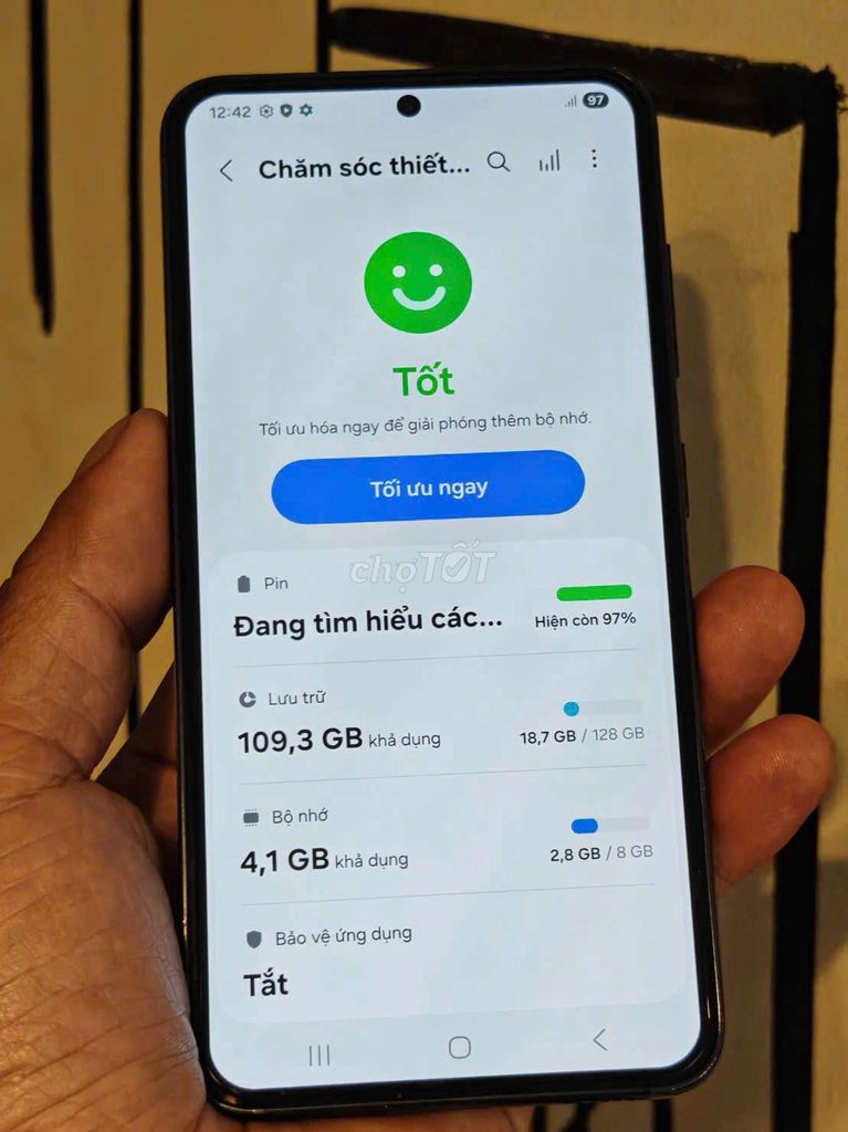 Samsung S23 8GB/128GB Đen. Mua bán Điện thoại tại Quận Bình Thạnh Tp Hồ Chí Minh được đăng bởi Phạm Quang Khải  hình 1