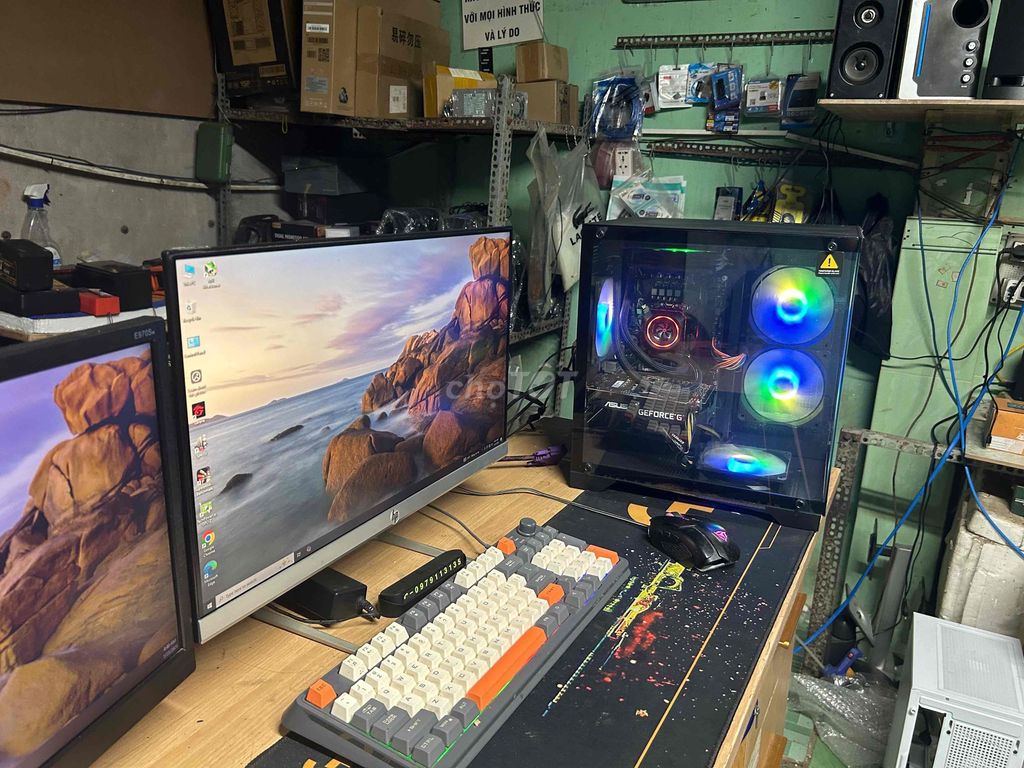 bộ máy chơi game b760 i5-12400f ram 16gb vga 1660s. Mua bán Máy tính để bàn tại Huyện Chợ Mới An Giang được đăng bởi Nguyễn chí linh hình 1