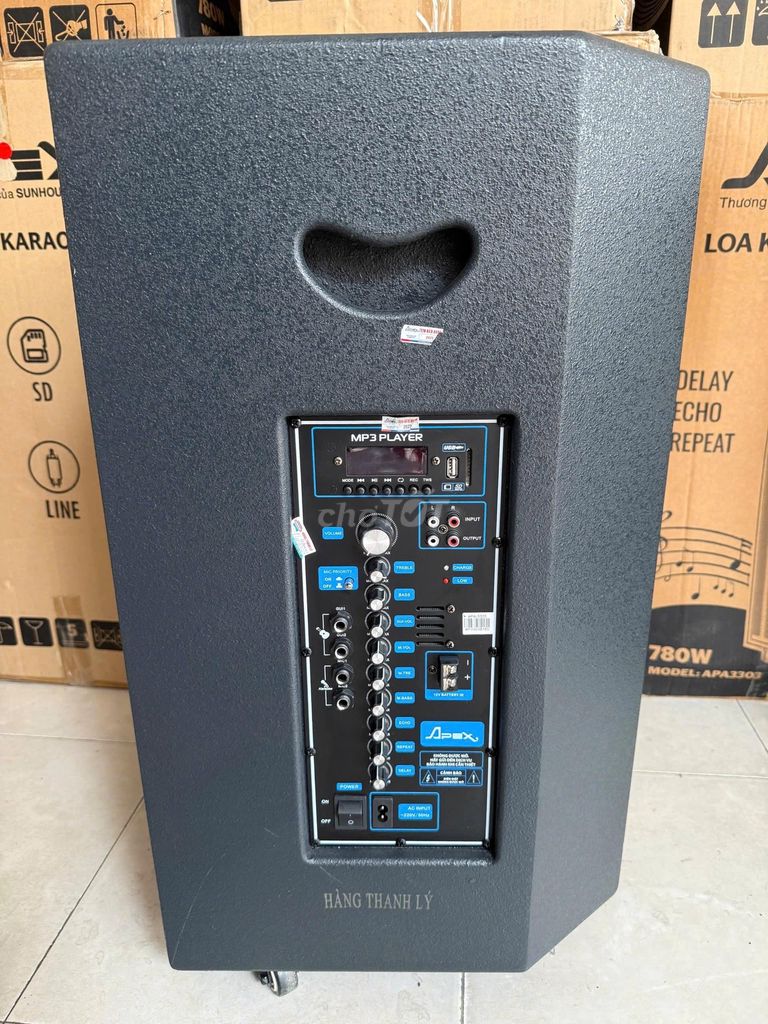 Loa kéo Karaoke Apex APA3303 Công suất : 780W. Mua bán Tivi, Âm thanh tại Quận 11 Tp Hồ Chí Minh được đăng bởi GIA PHÁT ĐIỆN MÁY SỈ LẺ hình 2