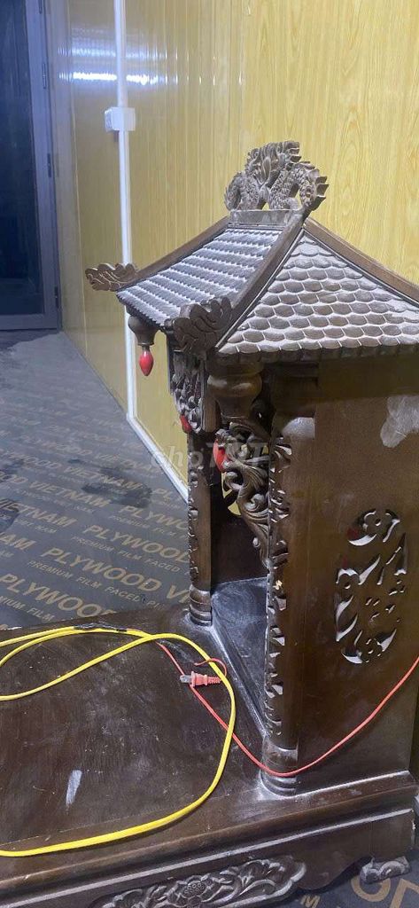 Bàn thờ Thần Tài Gỗ Nâu. Mua bán Nội thất, đồ gia dụng khác tại Huyện Hoài Đức Hà Nội được đăng bởi Nguyen van dung hình 1