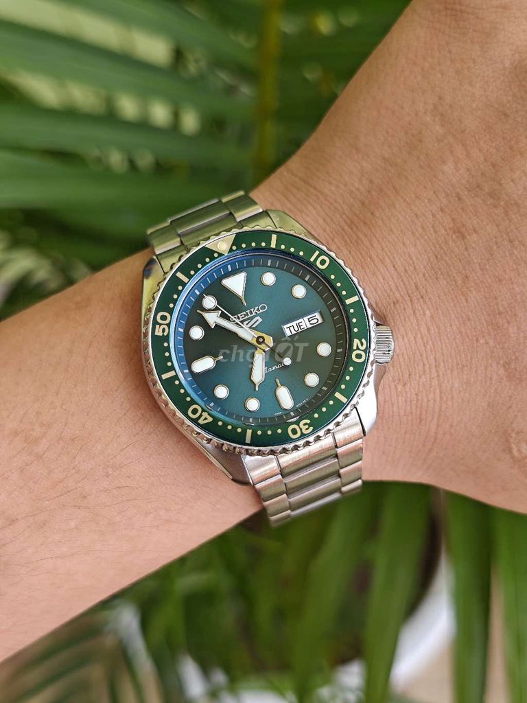 Đồng hồ Seiko 5 Sports Nam Xanh 42mm. Mua bán Đồng hồ tại Huyện Hiệp Hòa Bắc Giang được đăng bởi Minh Quang Watch hình 1