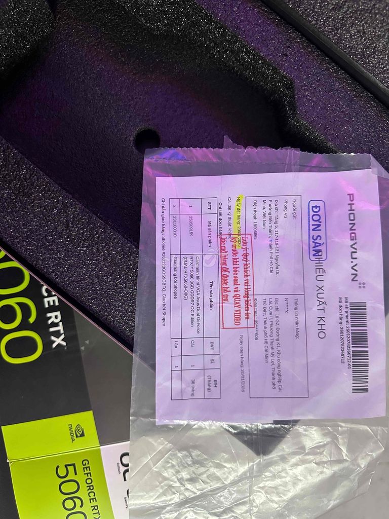 Card màn hình Asus Dual GeForce RTX 5060. Mua bán Linh kiện (RAM, Card...) tại Thành phố Bà Rịa Bà Rịa - Vũng Tàu được đăng bởi Vũ Huy hình 1