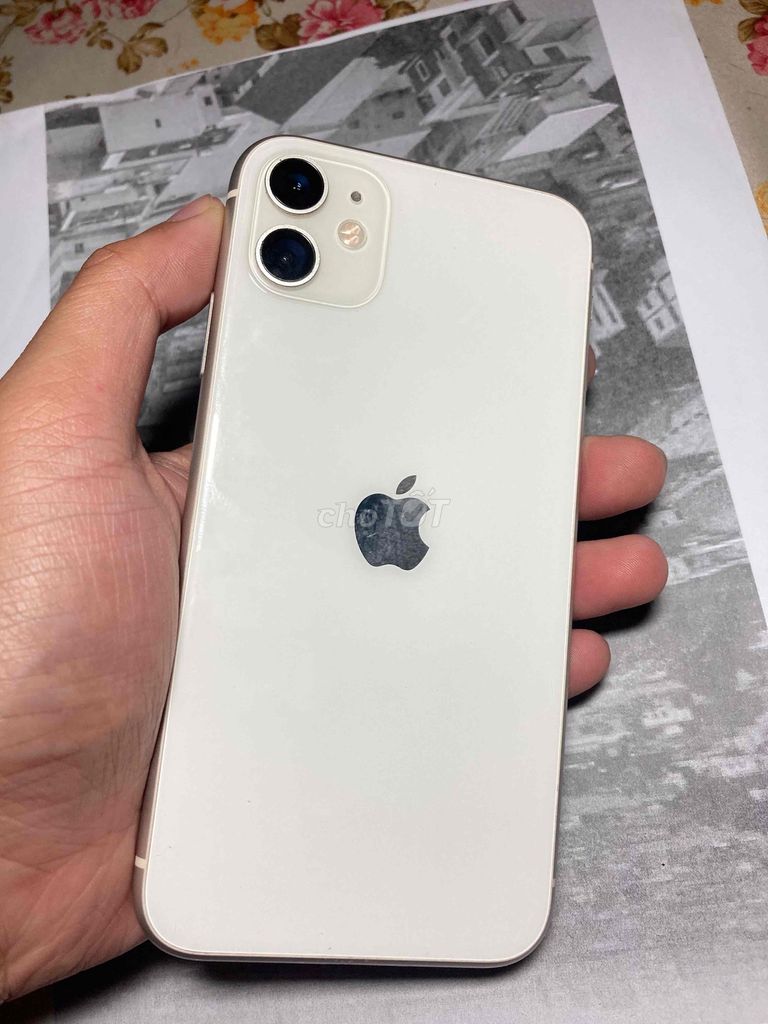 Apple iPhone 11 64GB Trắng Giao Lưu Bán. Mua bán Điện thoại tại Thành phố Dĩ An Bình Dương được đăng bởi Khải hình 1