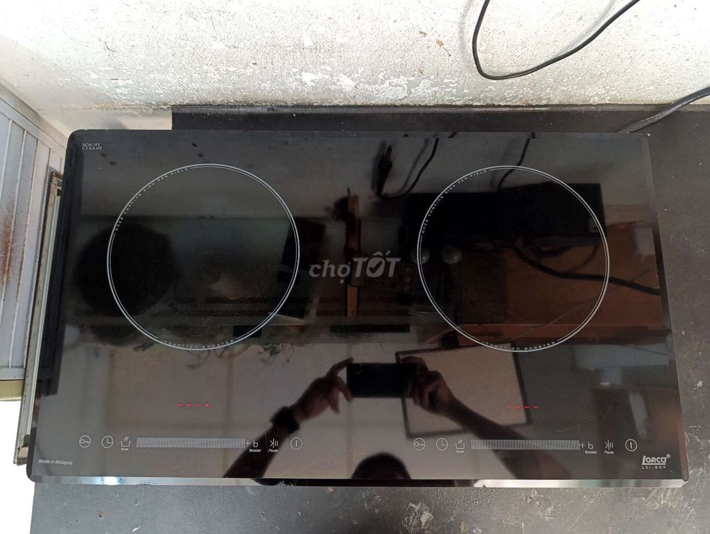 Bếp từ đôi Lorca LCI-807 Đen. Mua bán Bếp, lò, đồ điện nhà bếp tại Quận 7 Tp Hồ Chí Minh được đăng bởi Trần Đăng Giang hình 1