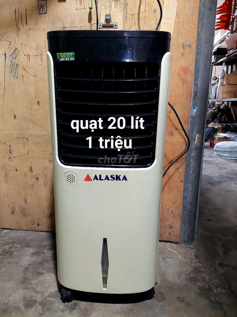 Alaska Quạt điều hòa 20 lít Trắng đen. Mua bán Quạt tại Quận Cẩm Lệ Đà Nẵng được đăng bởi Lê hiền hình 1